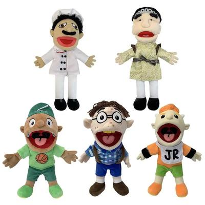Game Jeffy Hand Puppet Doll Toy Talk Show Roleplay Movable Mouth Chef Police Prince Dad Mom Penelope Cody Junior Joseph Stuffed