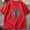 Banda de música gorillaz punk rock t camisa das mulheres dos homens verão 90s o-pescoço algodão manga curta camisetas roupas vintage y2k