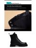 Men's 2024 Autumn British-Style Genuine Leather High-Top Work Boots