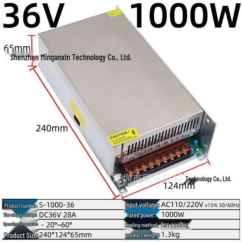 220V to Multi-Voltage Switching Power Supply for LED Strips and Monitors (5V, 12V, 24V, 36V, 48V; 5A-30A)