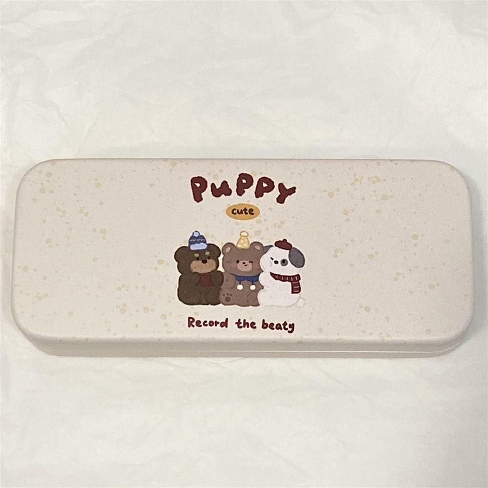 Pressure-Resistant Sunglasses Bag PU Leather Eyewear Protector Portable Eyeglass Cases  Students