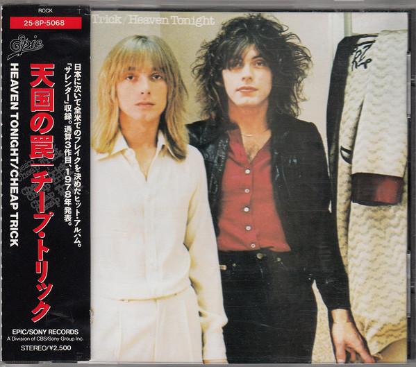 

CD CHEAP TRICK - Heaven Tonight 258P5068 Эпический 1988 Япония Рок Б/у