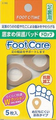 KOKUBO Kokubo Industries Foot Care Bottom Blister Protection Pad 5 Pieces (Drop) C-780
