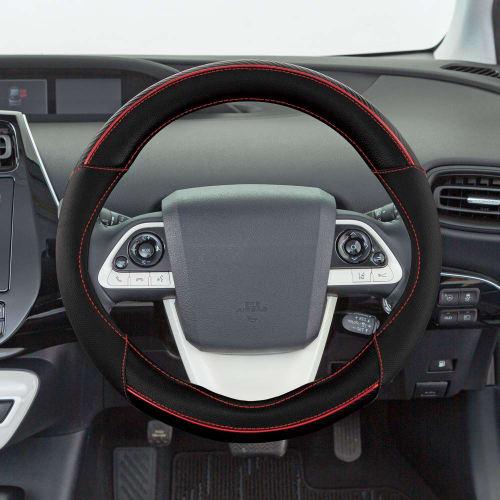 BONFORM Handle Cover FT Line Light/Normal Car 3 Spoke Gouge S: 36.5~37.9cm Red 6763-01RE