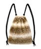 Other-Worldly Fluffy Fur Gym Sack [Beige Dear]