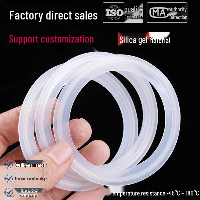 Quick-Connect Silicone Clamp Gasket Seal Ring Silicone Ø19 Clamp 50.5