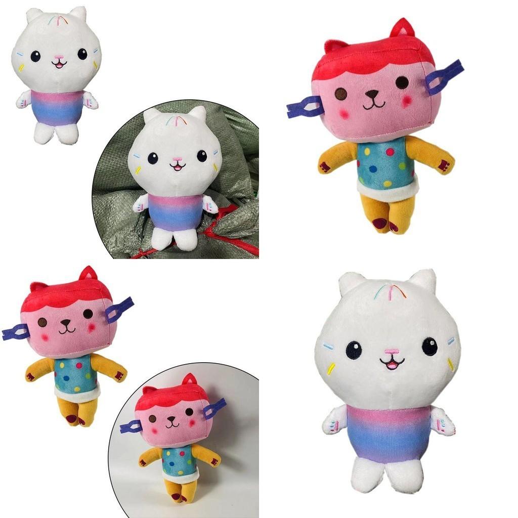 Cozy Gabby Dollhouse Plush Toy Mercat Cartoon Stuffed Animal Mermaid Cat Plushie Doll