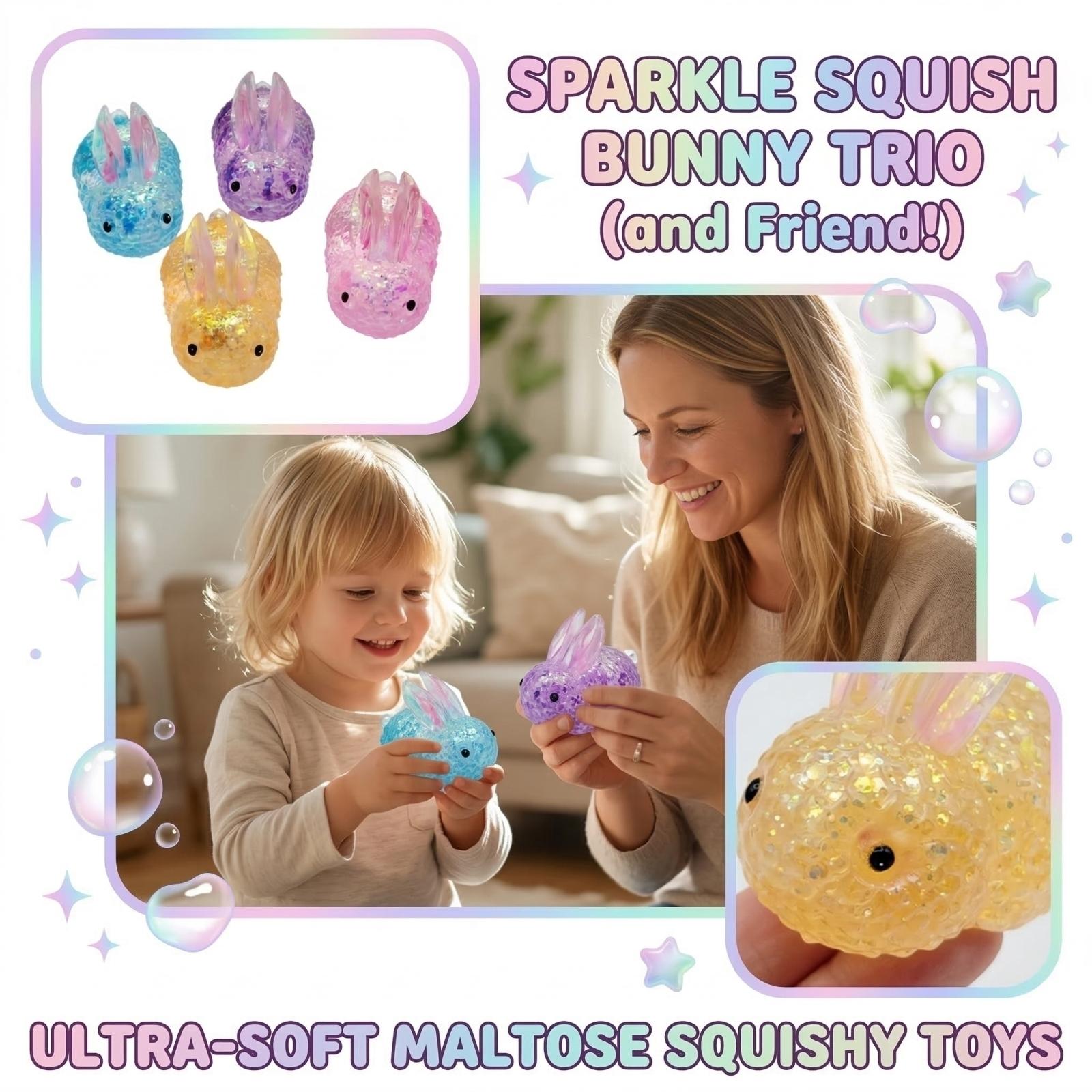 

Latest Creative Maltose Animal Relaxation Plaything Kneading Music Gentle Rebound Gold Powder Stress Relief Toy For Relaxation One Size