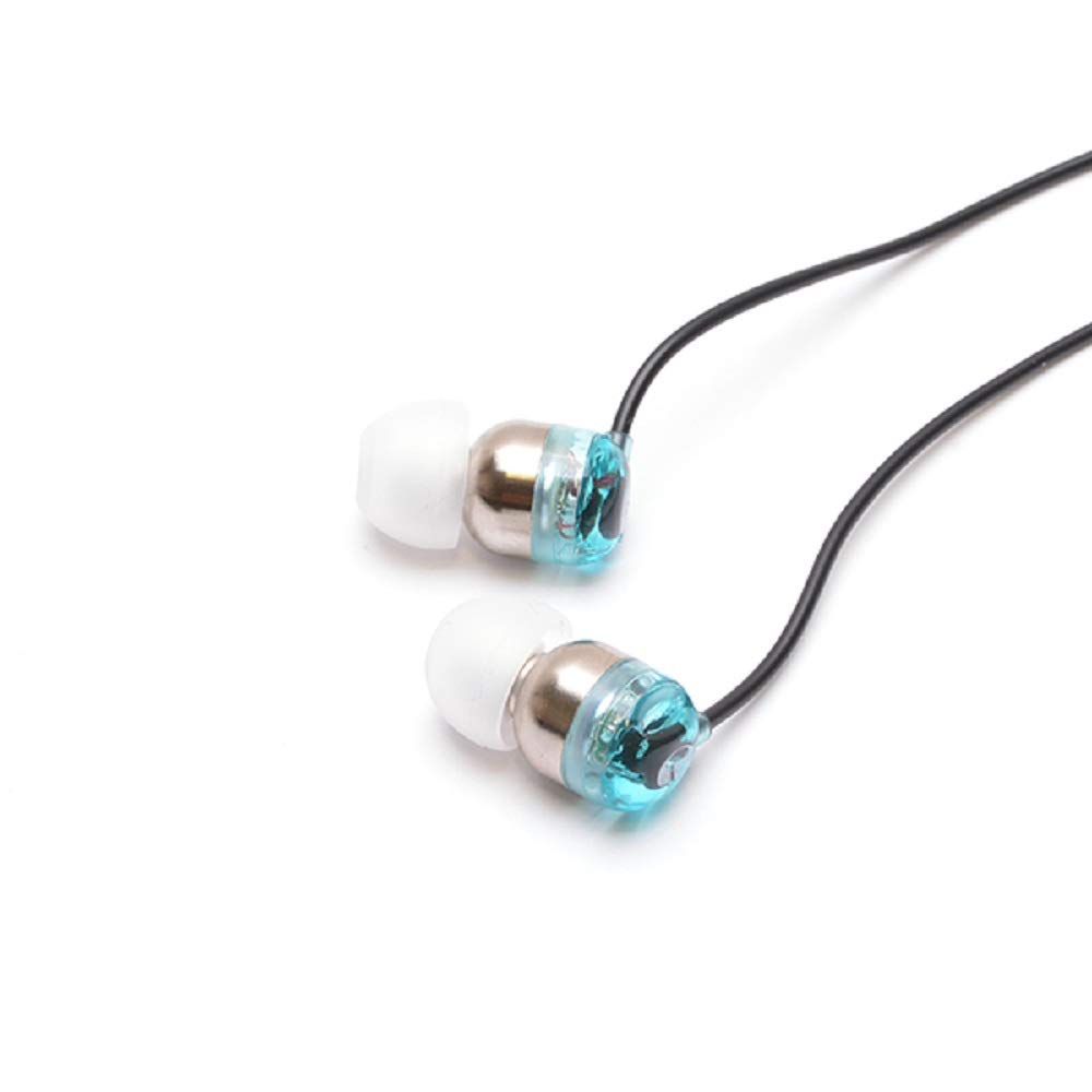Intime High Resolution Compatible Canal Type Earphones (SORA) -Light (2019Edition) (Aquamarine)