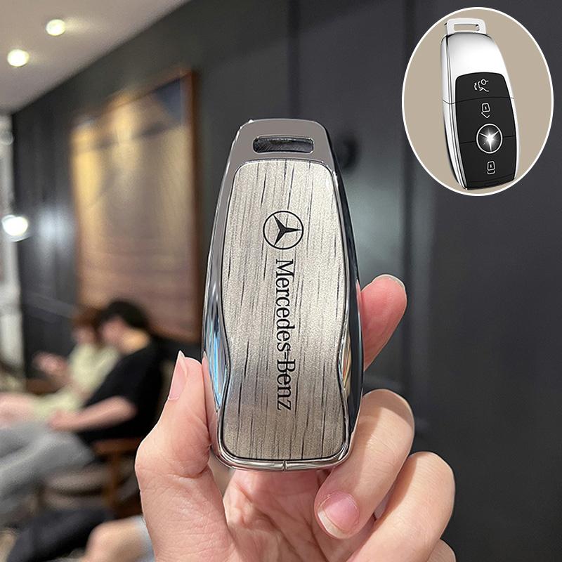 VRN2   Car Remote Key Case Cover For Mercedes Benz A C E S G Class GLC CLE CLA GLB GLS W177 W205 W213 W222 X167 AMG