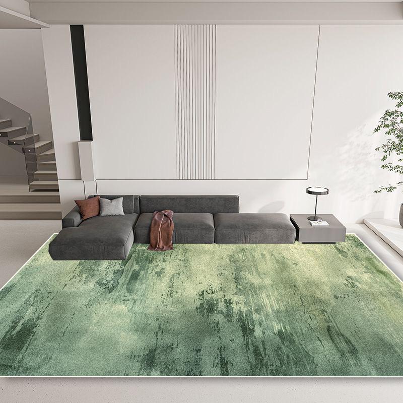 Light Green Carpet Living Room Soft Anti-slip Design Large Area Rugs American Style Decoration Bedroom Lounge Floor Mat Washable
