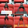 Car Seat Headrest Hook Auto Rear Seat Organizer Hanger Storage Holder For Handbag Purse Bags Clothes Coats