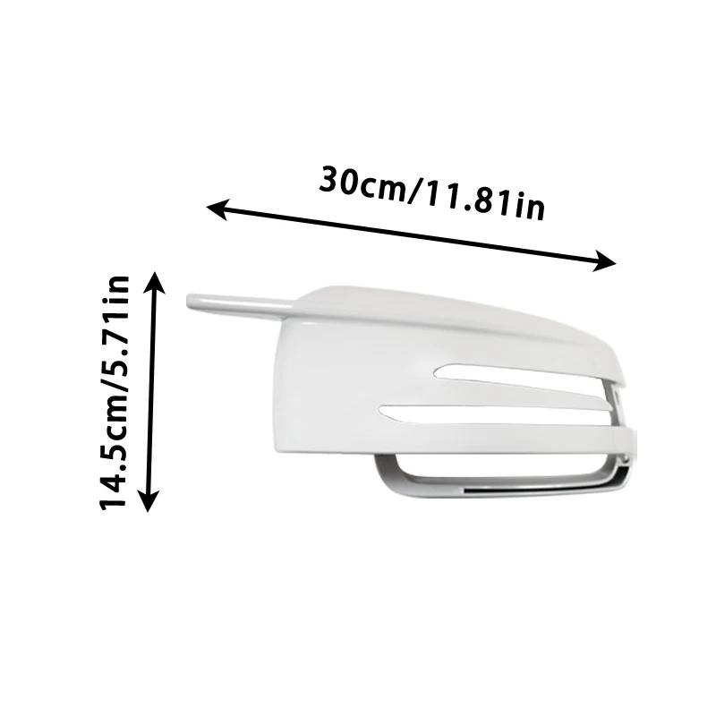 For Mercedes W204 E W212 W176 W246 CLS C218 GLA X156 Rearview Mirror Cover Side Mirror Cap ABS Carbon Fiber