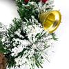 Weihnachtskranz für die Haustür außen Noel Neujahr Weihnachtsdekoration Blumenkranz für die Tür Neuartiger Girlande