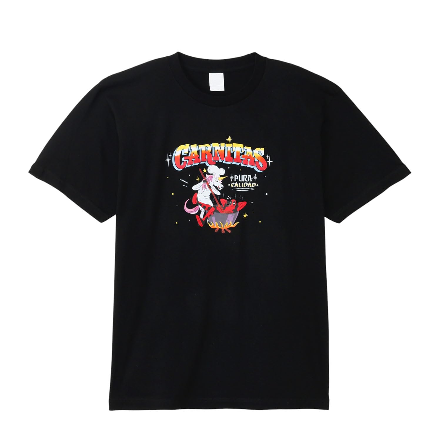 

Small Planet Marvel Deadpool & Wolverine Short Sleeve Chimichanga T-Shirt, Size L, Black