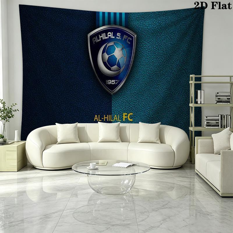 Al-Hilal Wall Tapestry Aesthetic Wall Hanging Printed Fabric Blanket Decorative Tapestries for Bedroom Living Room Home Decor