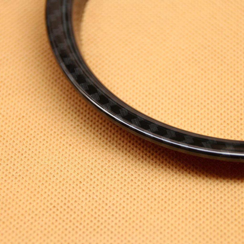 2x Speaker Ring For Mini Cooper F56 F57 Hatch/Cabrio Carbon Fiber Interior Door Loudspeaker Cover Surrounds