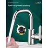 HANDUNYOU Black Deck-Mounted Basin Faucet