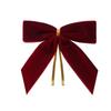 Velvet Bow Christmas Tree Decoration Pendant Christmas Atmosphere Dress Up Props