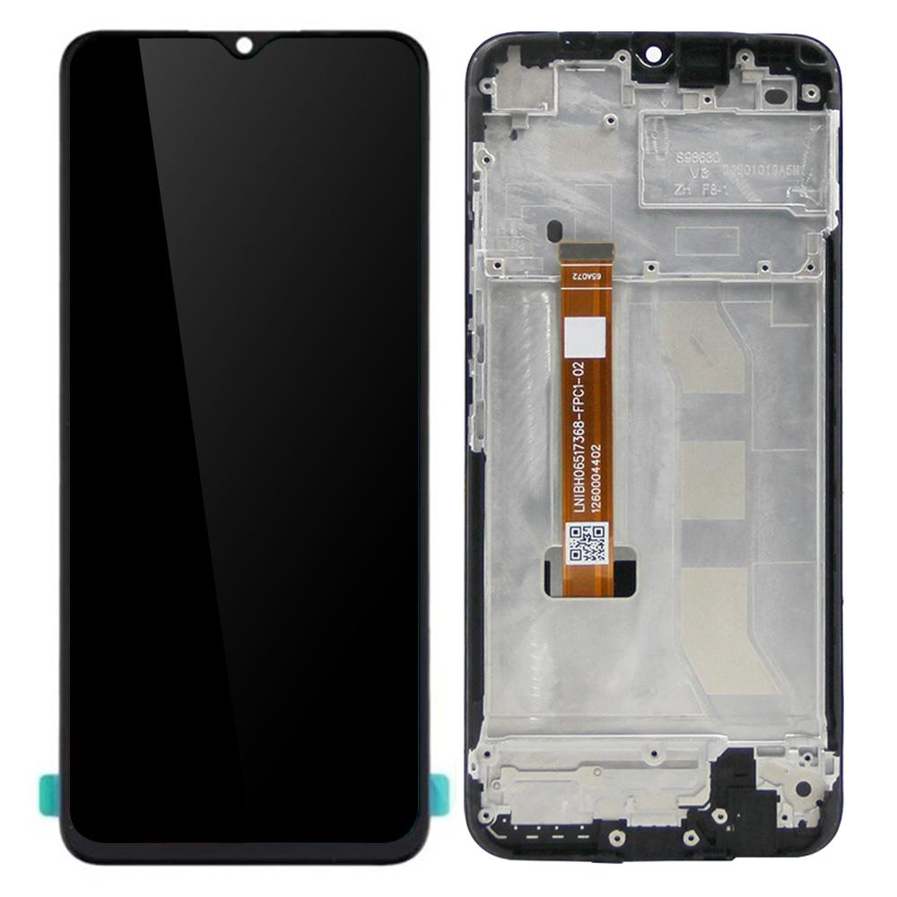 

Assembly LCD Screen and Digitizer Assembly+Frame Spare Part for Realme C11 RMX2185 Black