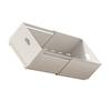 Expandable Storage Box Single Layer Rectangular Stackable Drawer Desktop Spice Organizer for Kitchen Living Room