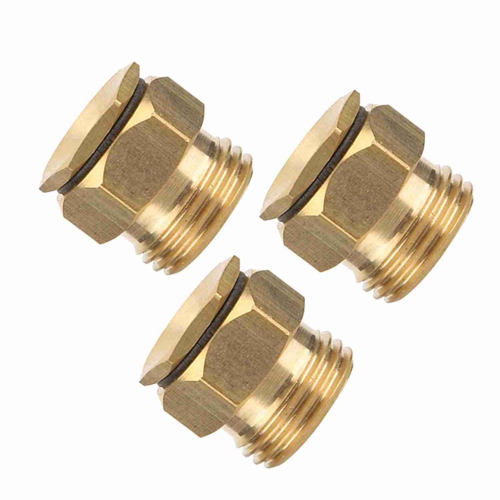 3Pcs G1/2" External Thread Adjustable Atomizing Misting Irrigation Garden Spray Nozzle