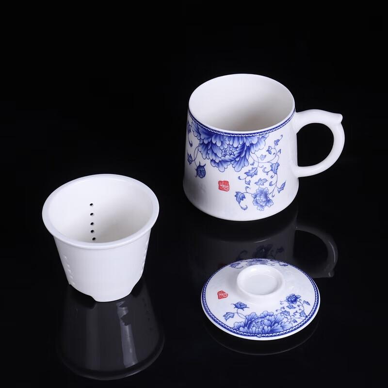 Bafangli Guose Tianxiang Ceramic Tea Set