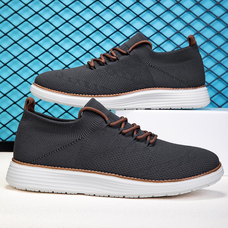 Witte Mesh Heren Sneakers Grote Maten 39-50 Ademende Casual Sneakers Heren Lichte Slip-on Hardloopschoenen voor Mannen Zapatillas Hombre