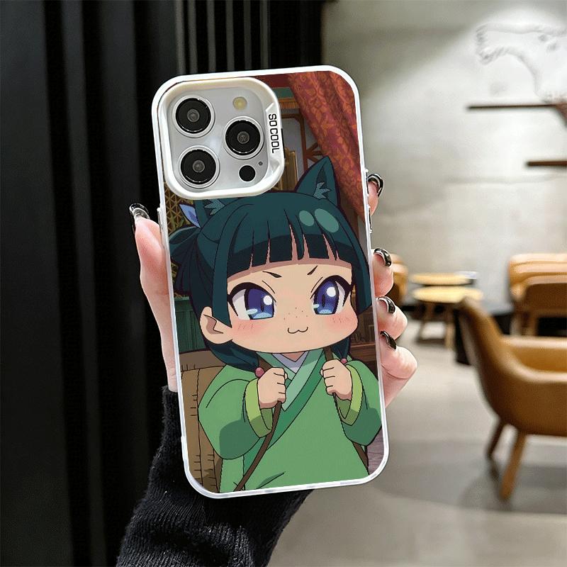 A-Apothecary D-Diaries Cute Soft Phone Case for iPhone 15 16 17 Pro Max 17Air 16E 14 Plus 13 12 Mini Shockproof Cover Back Shell