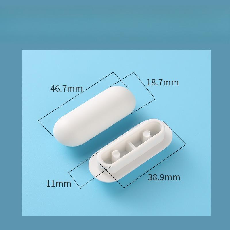 1 Stk. WC-Deckel-Dämpfer Brandneu WC-Sitz-Dämpfer Gummipads Puffer Pack Weiß Anschlagpuffer Universaltyp Stoßdämpfer