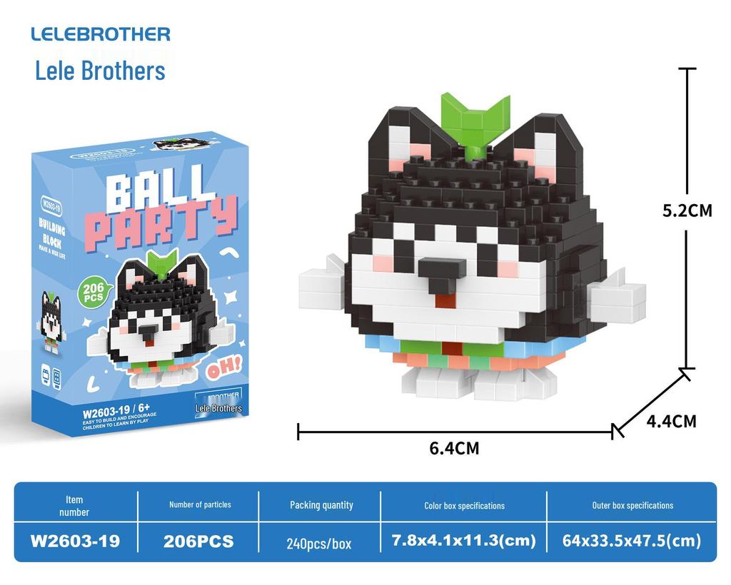 LEGO-Compatible Sweet Donut Micro Building Blocks - Creative DIY Educational Toy for Children