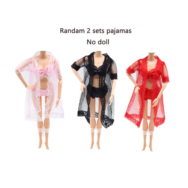 Random 4 sets/Lot 11.5in/30cm Doll Clothes Fashion Outfits Sexy Swimsuits Sport Wear Casual Dresses Doll Accessories Kid's Playthings