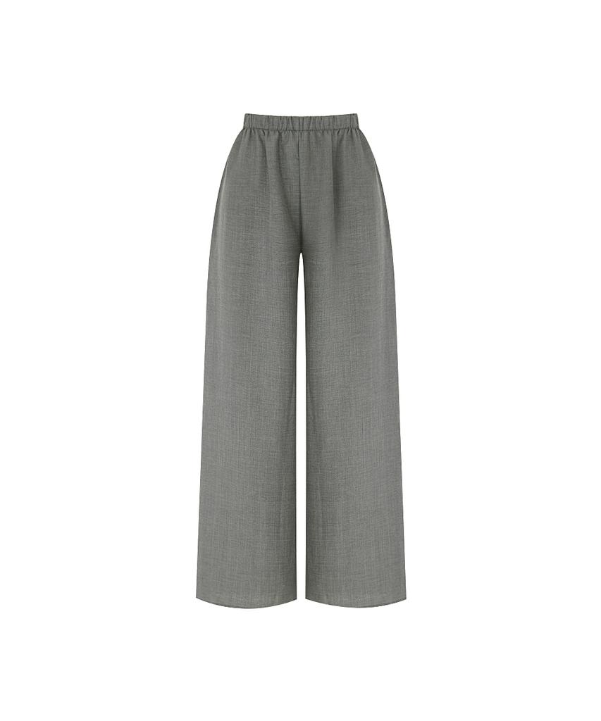 PAIGEFLYNN Long Wide Elastic Pants_P6Bpt007C
