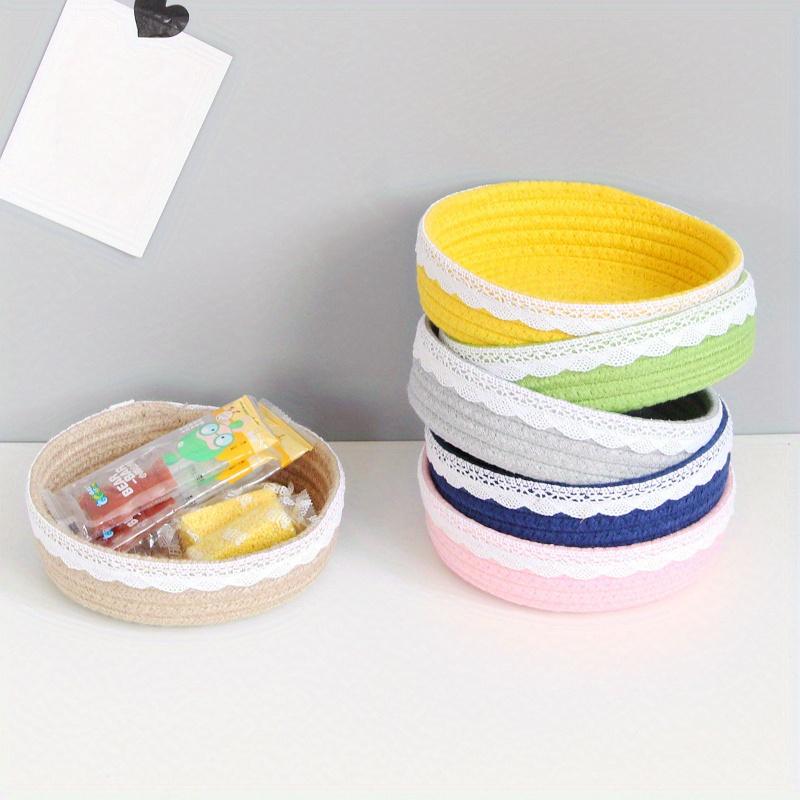 Versatile Storage Bin for Desk, Entryway and Snacks, Featuring Key and Miscellaneous Items Organization