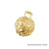 Brass six-character bell, brass gourd pendant, keychain, brass pendant