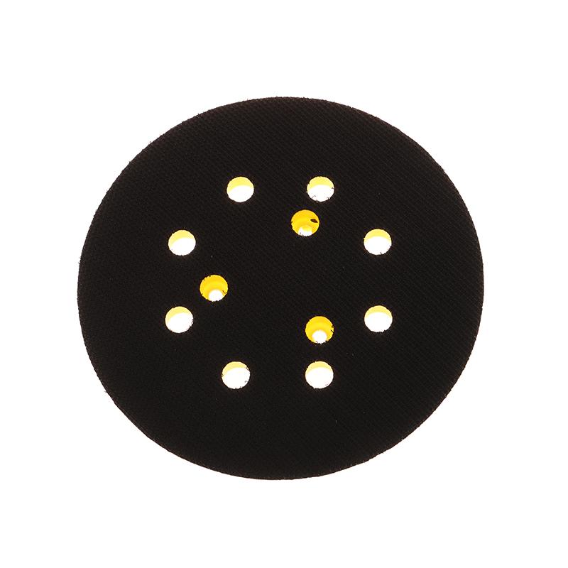 5 Inch 8 Holes Grinder Sandpaper Tray For Disc Grinder Backing Pad Hook And Loop 125Mm Pneumatic Polishing Machine