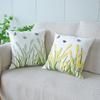 45X45CM Plant Embroidery Throw Pillow Cover Nordic Fresh  Stamping Waist Cushion Cover Decor Home Decorative Pillowcase