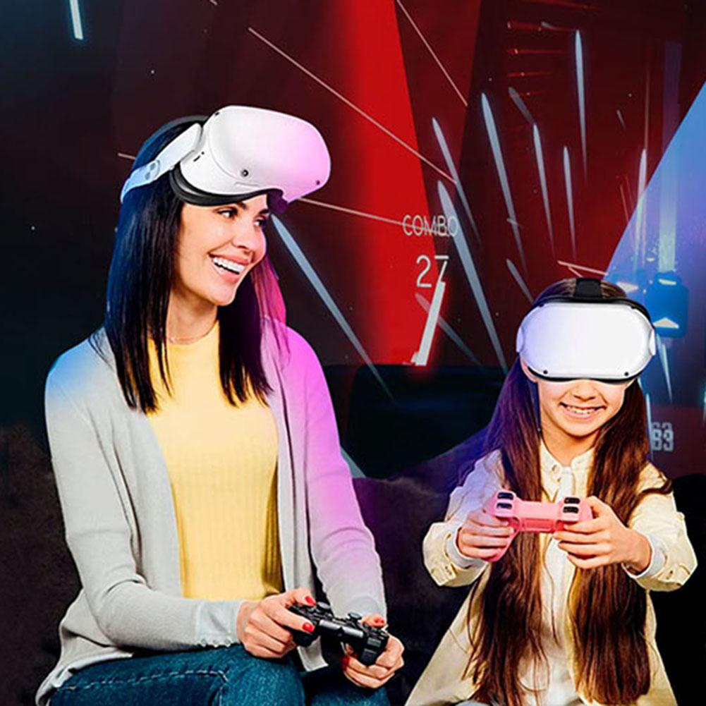 RGB Head Strap Comfort Battery Pack Elite Strap Battery 8000mAh Enhanced Support and Balance for Oculus Quest 2 for Meta Quest 2