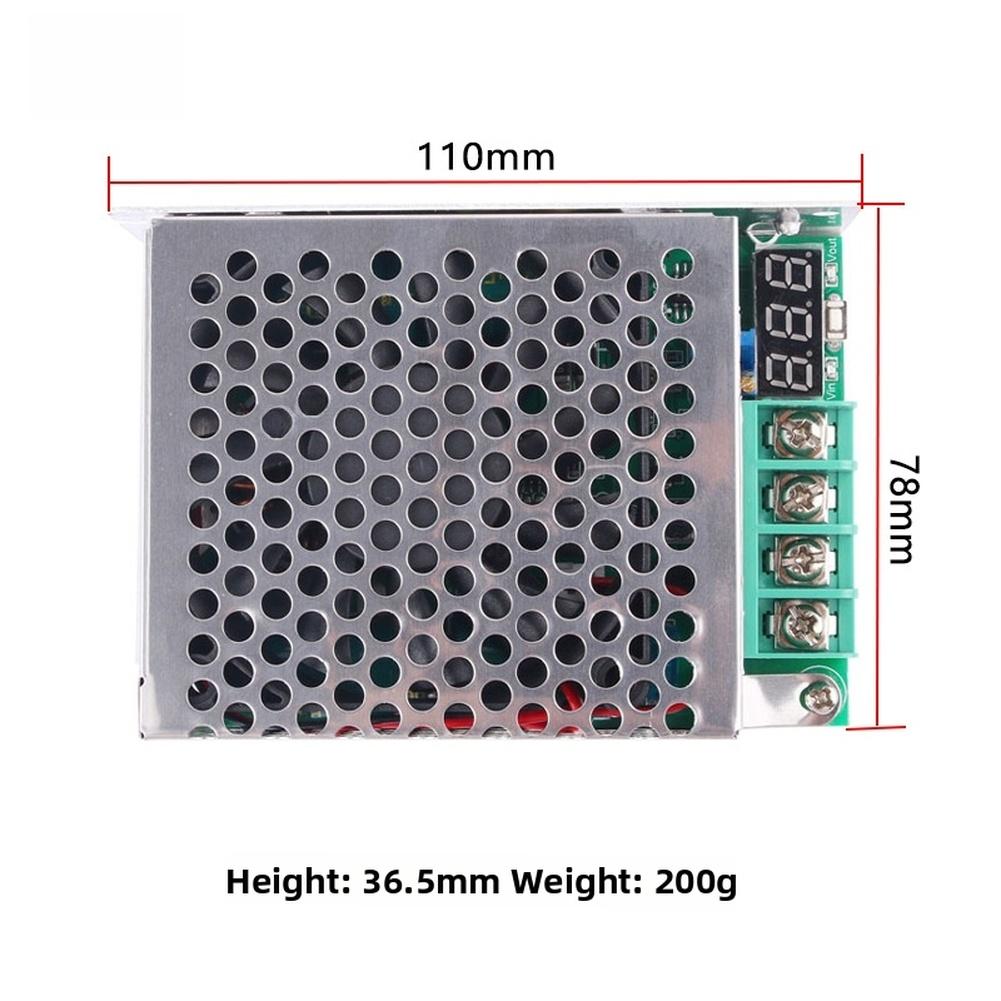 1pc 600W Adjustable DC-DC Boost Converter For Powering Electronic Devices Solar Panel Voltage Regulation