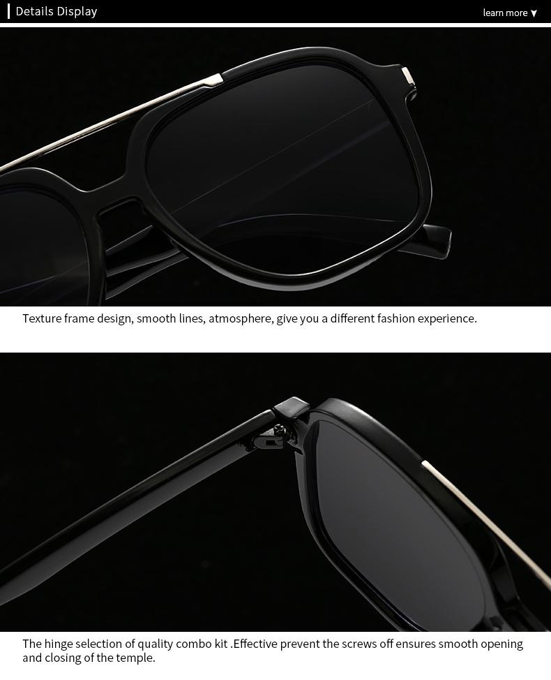 Foreign Trade  Large-Frame Sunglasses For Women European And American Street Photography Ins Glasses 5A223