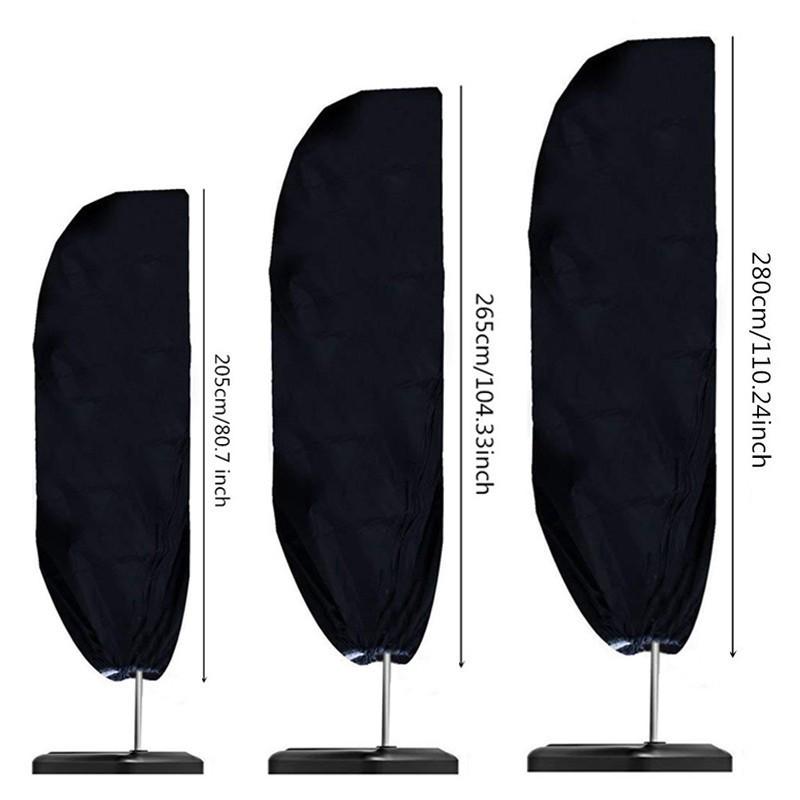 Outdoor Banana Umbrella Cover | Rainproof & Windproof Roman-Style Design