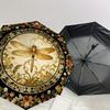1PC Dragonfly Floral Umbrella-8-Rib Reinforced, Automatic Open, Lightweight & Durable, Cute Fashion Accessory for Outdoor-K1266