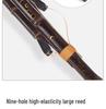 Natural Nine-Hole Unglazed Gourd Flute in C-flat, B-flat, D-flat, G-flat, and F-flat Keys for Adults