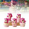 Lotso 5pcs Cake Resin Toy Model Desktop Decoration Children Gifts Christmas