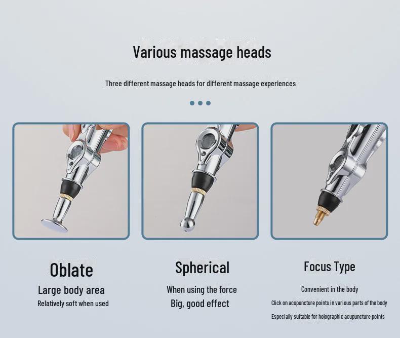Electric Meridian Acupoint Massage Pen