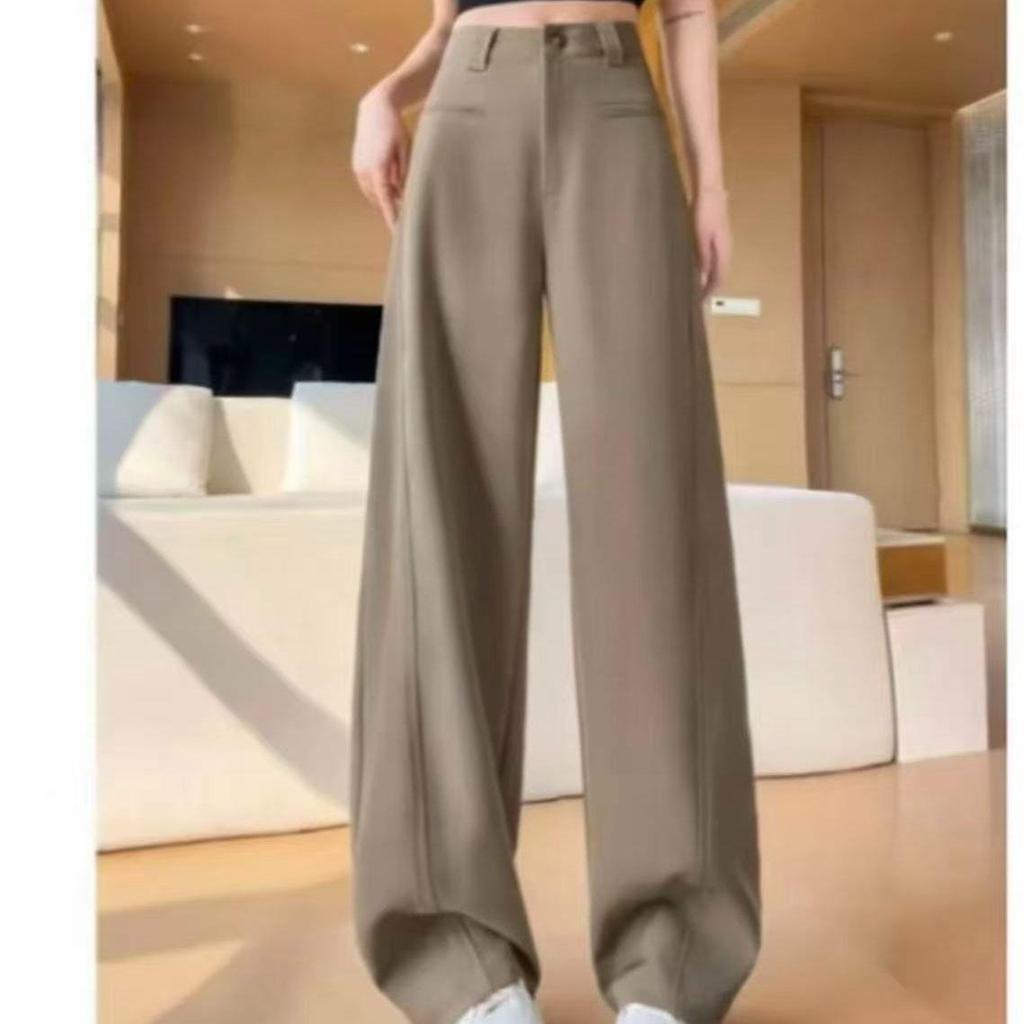 Women's 2025 Wide-Leg High-Waisted Slimming Drape Floral Floor-Length Pants