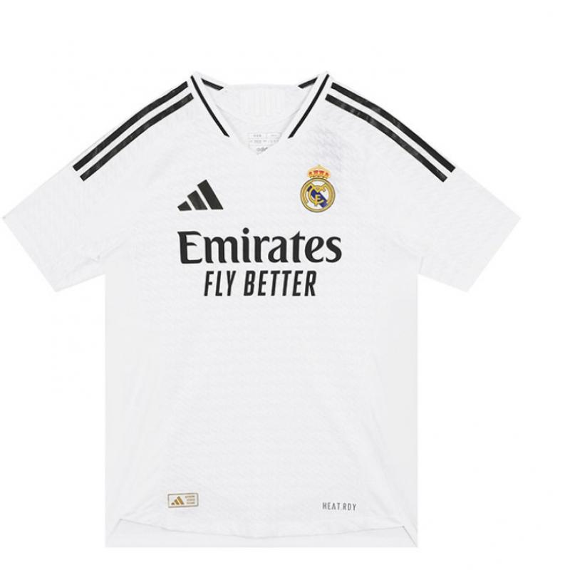 Adidas Real Madrid Home Authentic Jersey Short Sleeve Jersey 2024 25