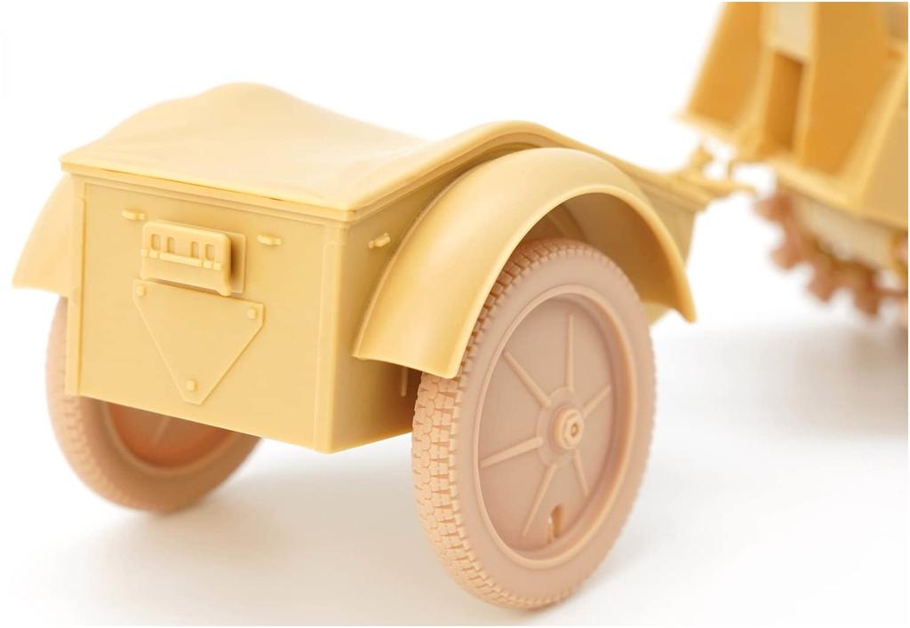 Studio World War II German Army Kettenkrad Track with Starting Wheel and Tire Type 1 Plastic Model Parts TR85059 T-Rex 1/35 (for Tamiya)