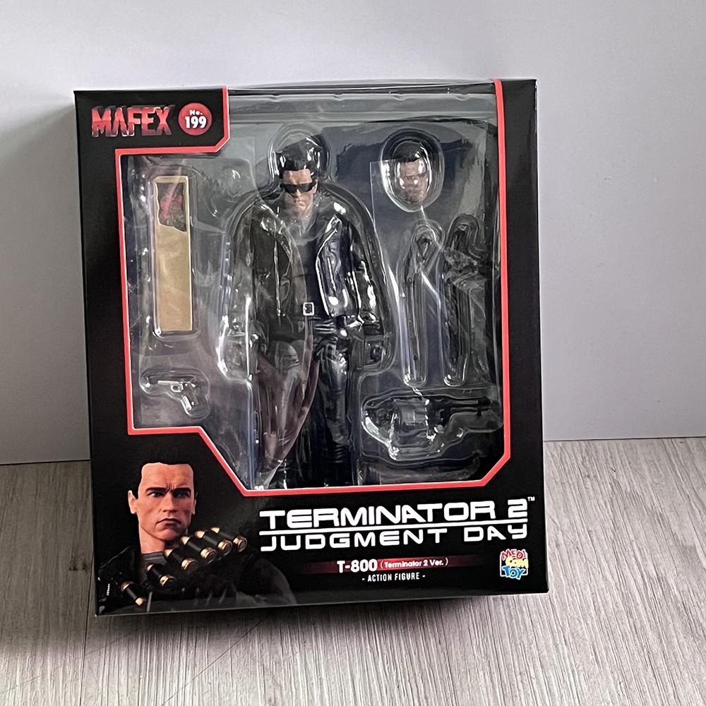 Mafex Terminator 2 Den zúčtování Figurka Mafex č. 199 T-800 Arnold T2 Sběratelská figurka Akční Narozeniny Vánoční Hračky