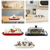 Butter Dish Butter Keeper Porcelain Minimalist Reusable Multifunctional Butter